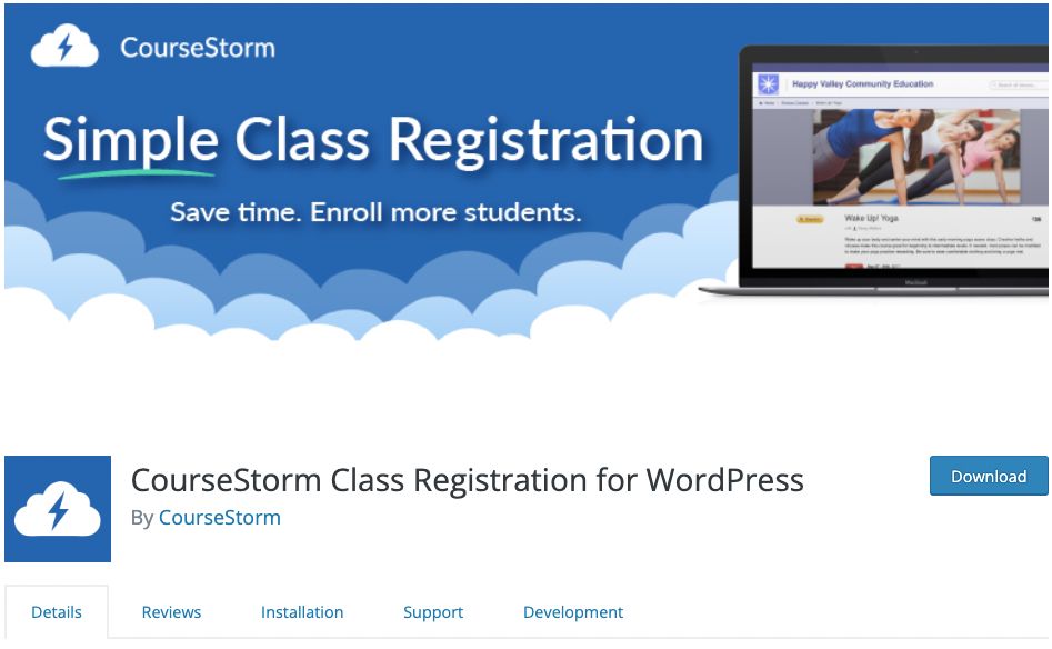 CourseStorm Wordpress Integration