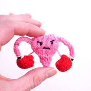 Fumin Womb designed by knitter Anna Hrachovec