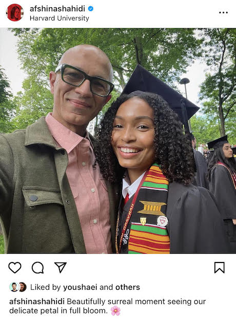Yara Shahidi graduates from Harvard