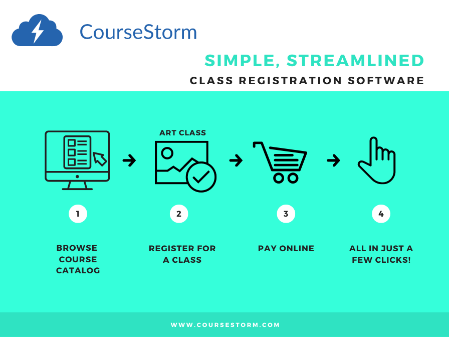 CourseStorm: Simple Steps for Online Class Registration